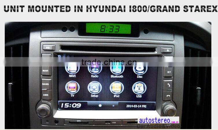 6.2 inch Car GPS Navigation car DVD Player Multimedia car Stereo for Hyundai H1 Starex IMAX ILOAD I800