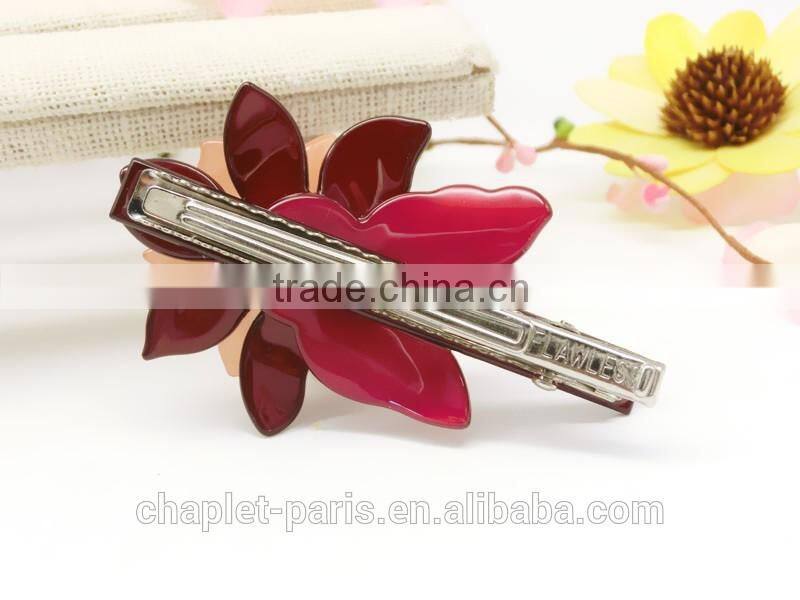 hot sell and new style cellulose acetate hairgrip for women