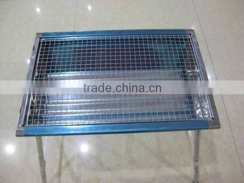 2015 New Arrival Outdoor Foldable Smokeless Charcoal BBQ Grill