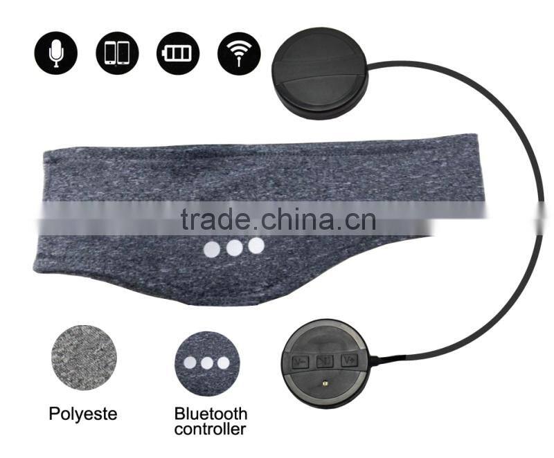 Sports Sleep Handfree Wireless Bluetooth Head Band with Music Play Phone Calls