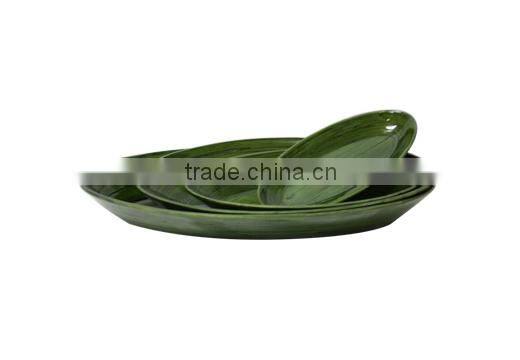 Red Lacquer mother of pearl tray