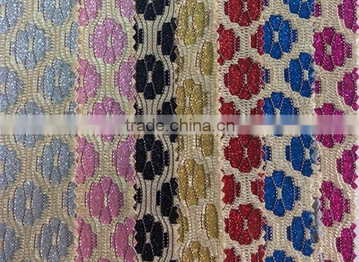 Glitter Colorful High Quality with TC Backing Synthetic PU Leather for Shoes and Bags
