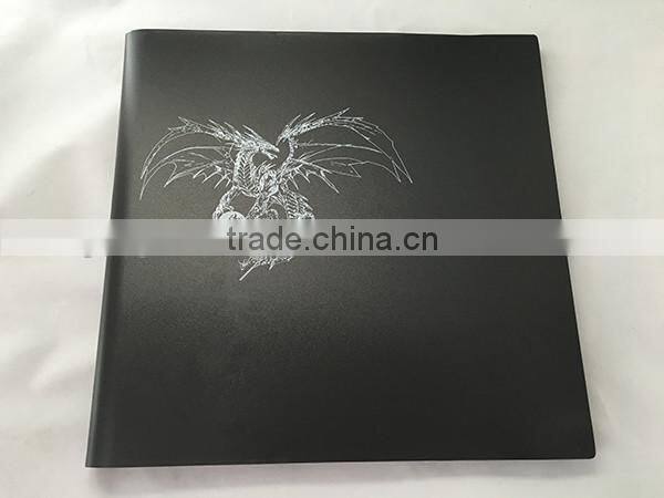 OEM customized Card binder with 12-pocket PP porfolios playset Dongguan factory dragon cartoon