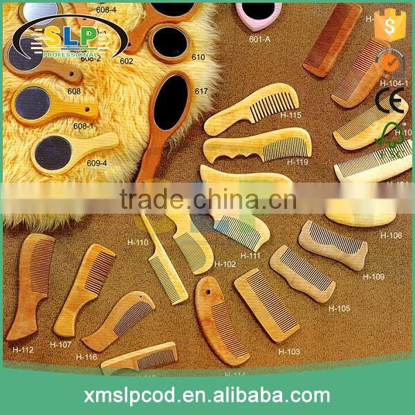 TOP QUALITY wooden hair massager brush comb Natural Wood Beaded Massage Hair Combs