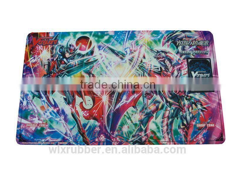 promotional customized high quality game play mat for adult