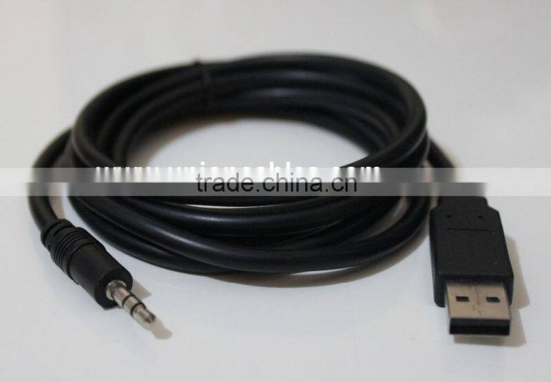 USB RS232 to 3.5mm jack serial cable