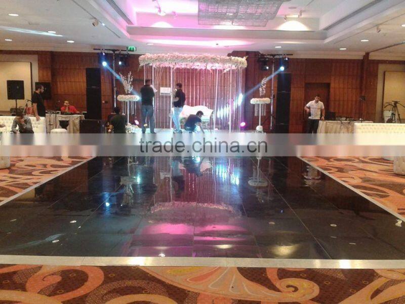 Wedding party dance floor/folding LED dance floor for sale