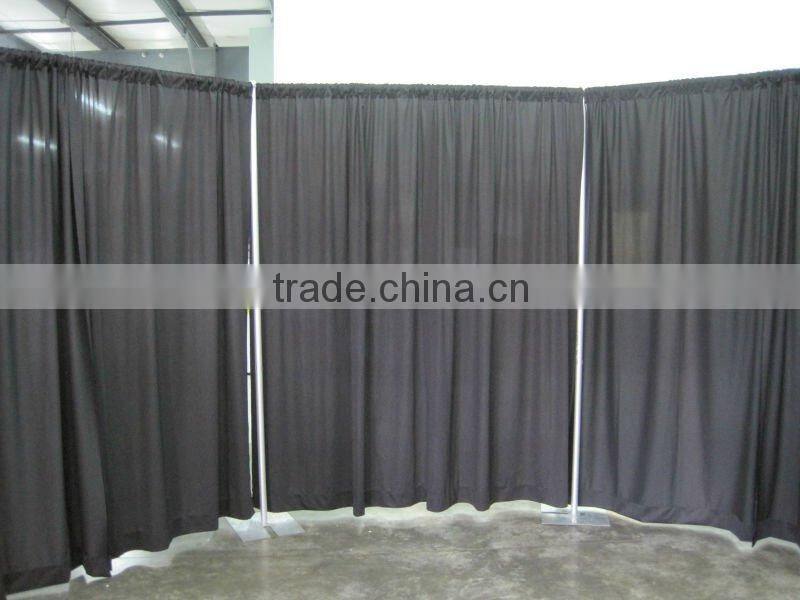 Hot selling wedding pipe drape, portable pipe and drape for wedding