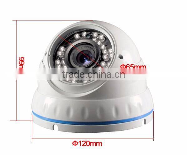 cctv hd Indoor Vaterproof 2.8-12mm 1.0MP TVI camera