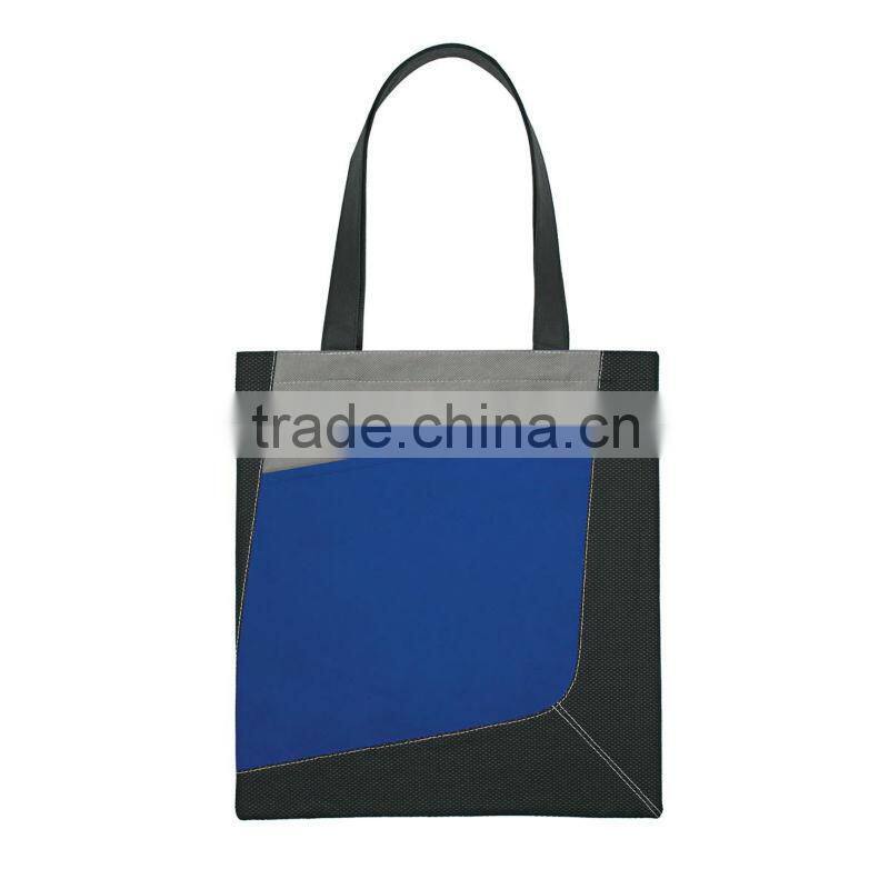 Non-Woven Accent Tote Bag- Orange