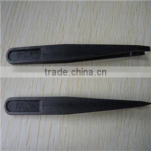 cheap plastic industrial Tweezers/disposable plastic industrial Tweezers black