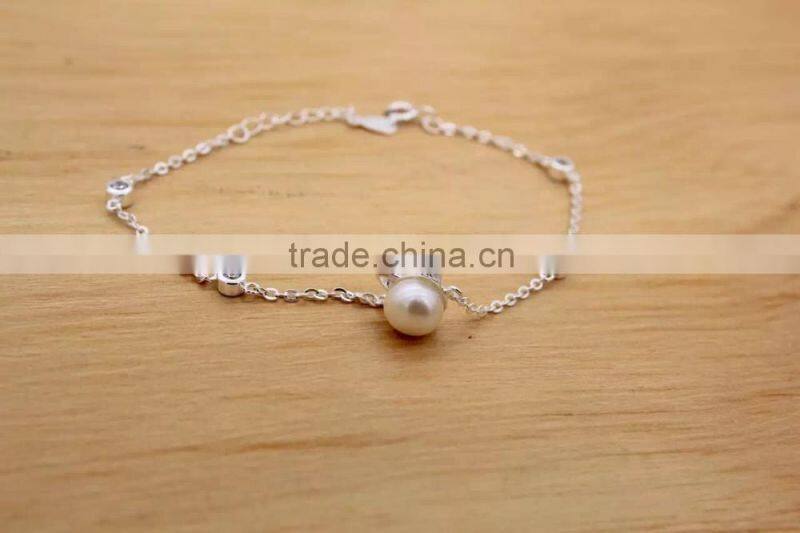New Pearl indian bridal Jewelry african silver necklace wedding jewelry set