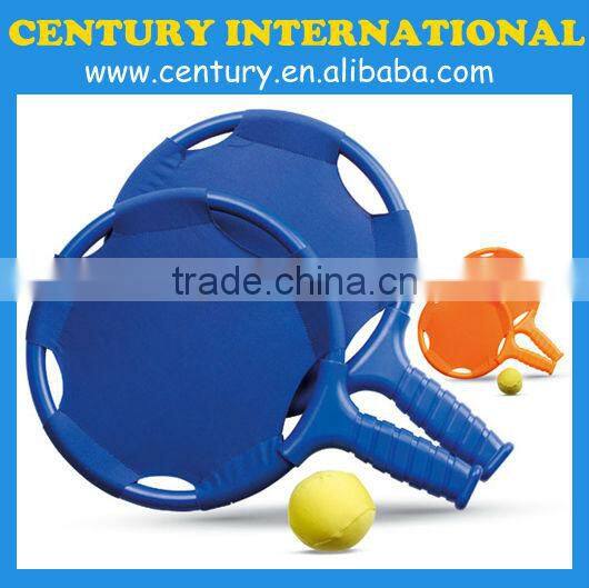 Elastic beach racket