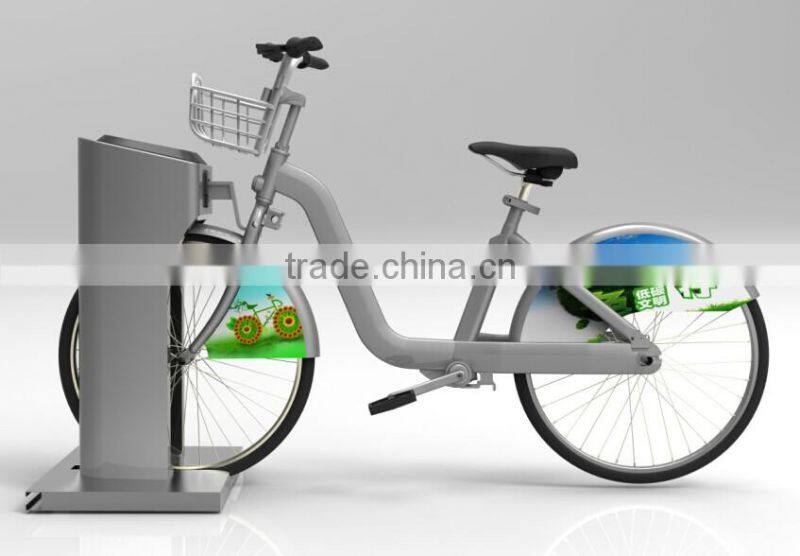 Environmental public bicycle rental system electric bike
