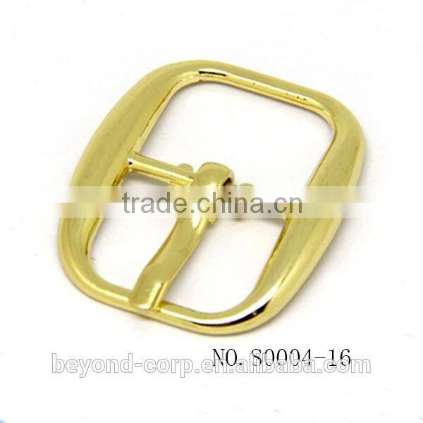 16 MM men shoes buckle triple bar buckle brass plated