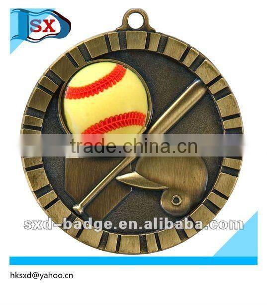 Antique brass medals