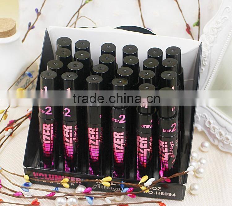 magic 2 in 1 brush volume mascara for longer and darker eyelash mascara tube