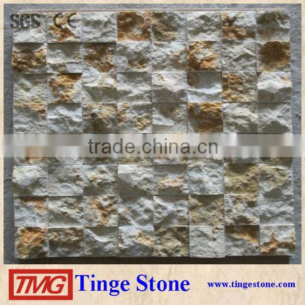 Beige Marble Stone mosaic For Hotel Use