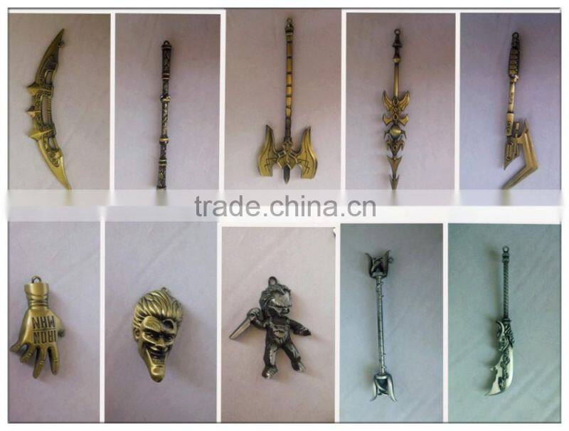 Belgium manneken pis metal 3D keychain