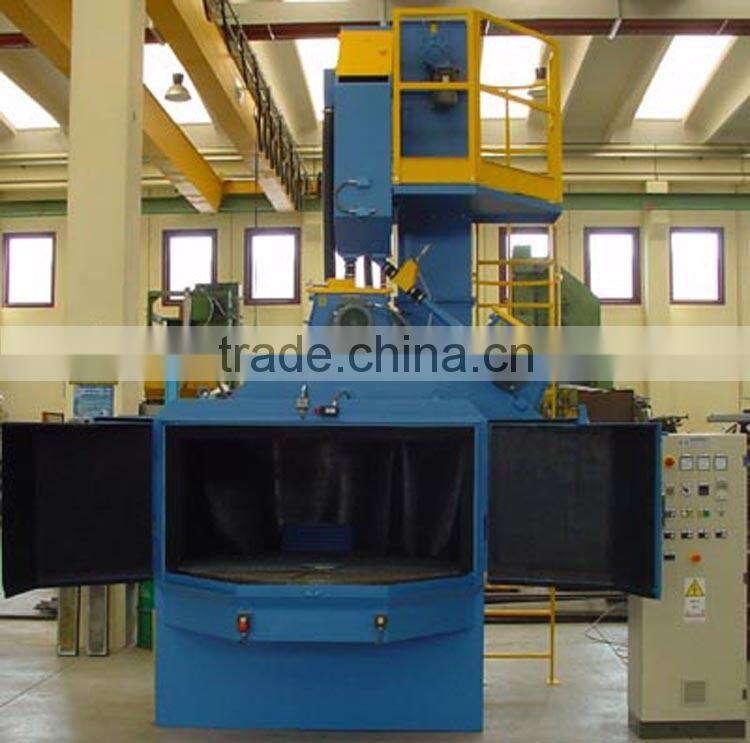 Automatic airless rotary-table shotblasting machines/sandblasters