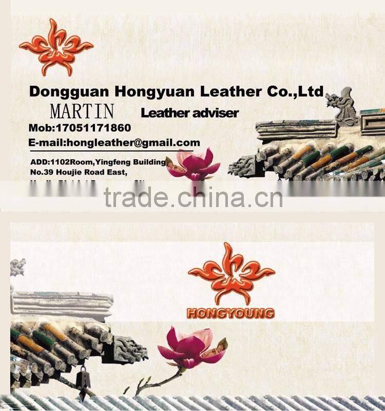 Durable leaf grain PVC leather synthetic for cosmetic bag,baggage,suitcase,wallet