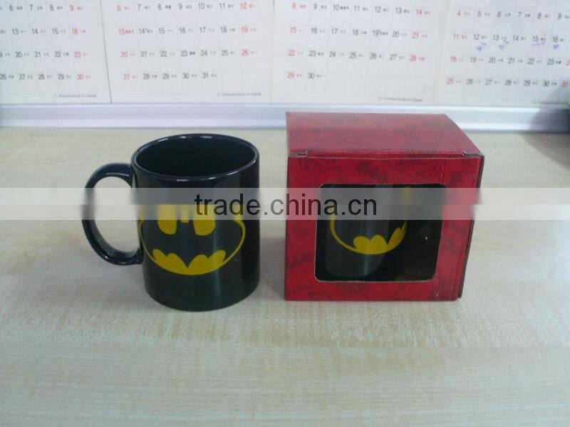 11oz Black Glazed Promotion Mug for Batman