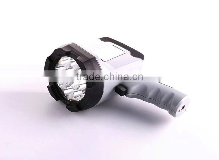 Powerful LED battery operated spotlight housing