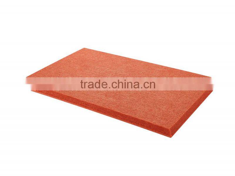 decorative polyester fiber heat resistant insulation board