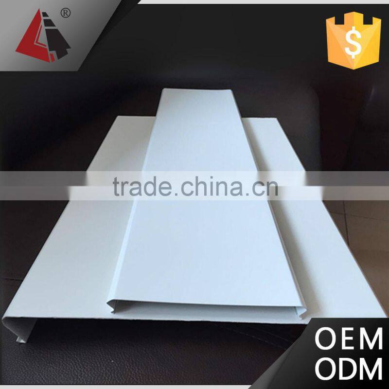 Decorative Ceiling Perforated C-shaped Aluminum strip ceiling tiles