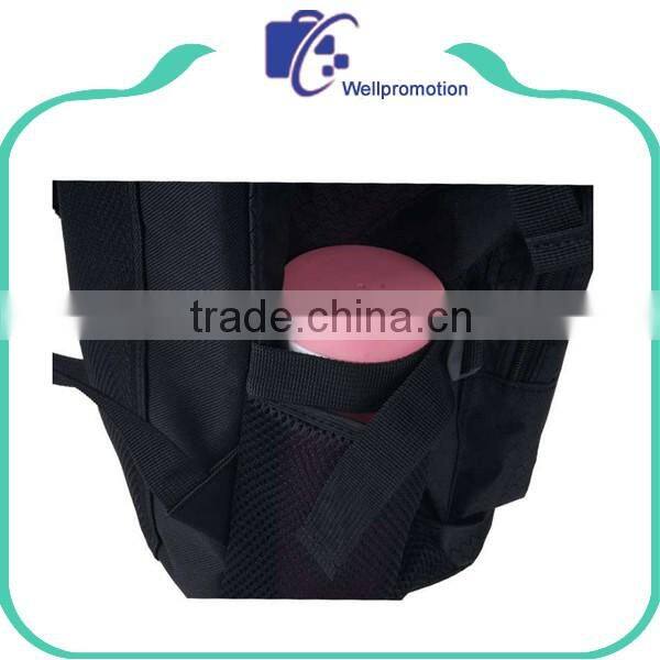 Wholesale customized polyester college bags backpacks / school bags backpack multifunctional