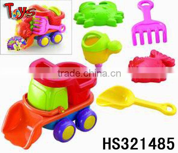 colorful eco-friendly plastic beach bucket