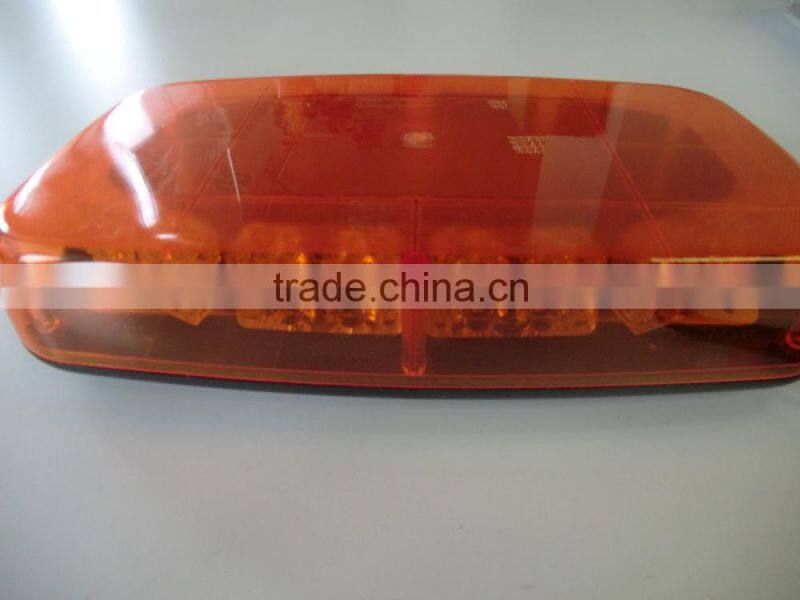 LED warning light bar, Auto MiNi LED light bar , LED emergency light bar(SR-MIB-117G), 0.75W per LED by 40 PCs LED. W Magnet