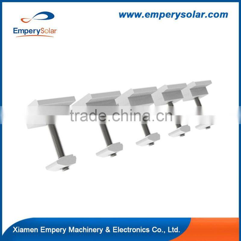 Highly Assuranced Aluminum Solar Panel Mounting Roof Mid Clamps for