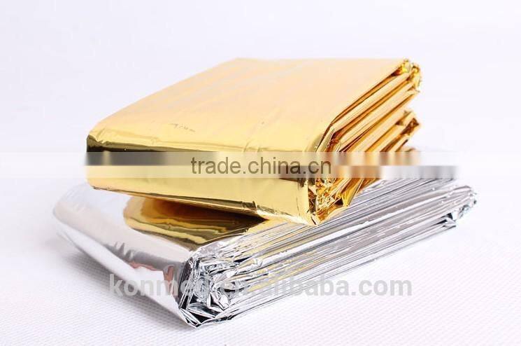 Emergency mylar blanket for Earthquake rescue