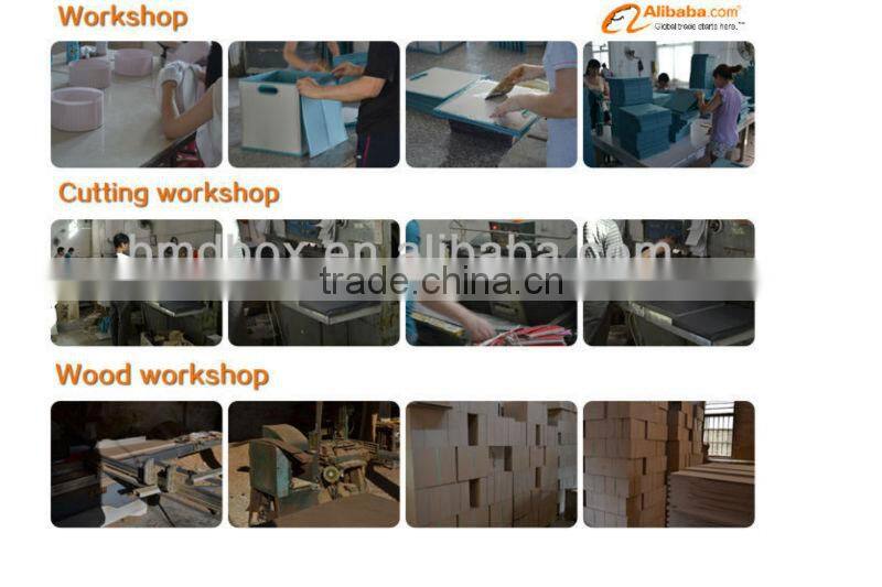 goods from china paper gift box with clear pvc window