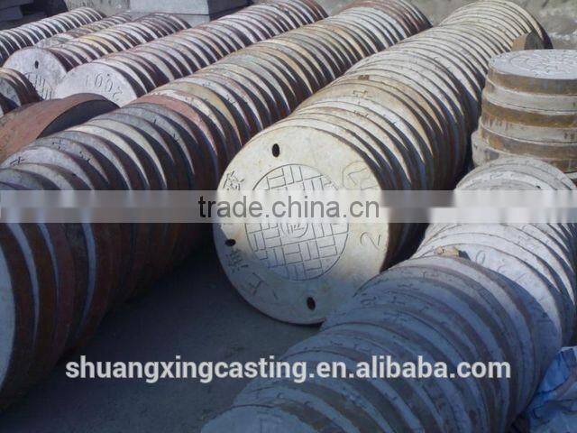 cast iron manhole covers nodular round ductile corrosion resistance security high quality manhole covers sizes