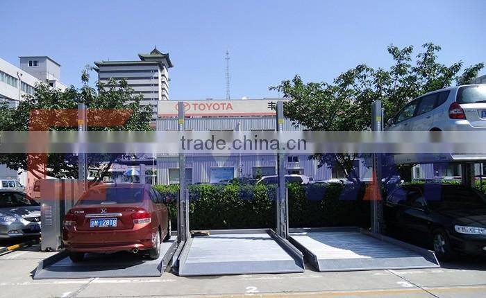 Professional two post outdoor car lift for parking