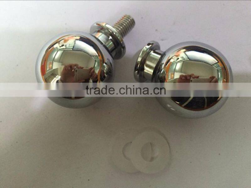 Glass shower door handle polish door handle for bathrroom shower door