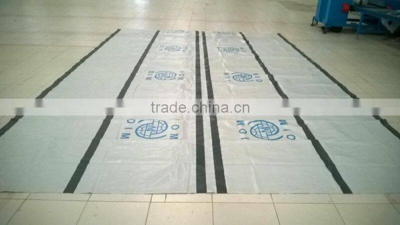 2015 the cheapest PE tarpaulin tent and Rotproof tarpaulin of the UN tent specification