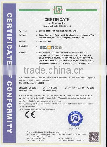 TUV&ENEC LED Trunk system LED Line light