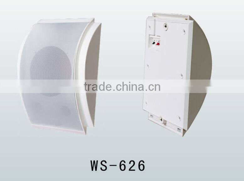 2016 hot sale WS-626 series wall hanging pa speaker box with high quality