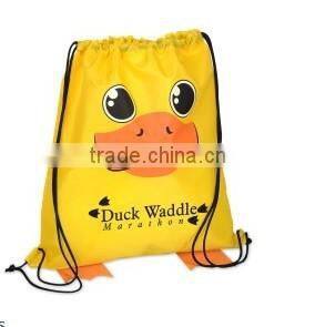 210D Polyester Children Animal Drawstring Bag