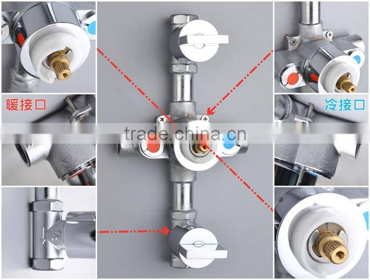 LABRAZE LE5128 shower panel with thermostatic faucet
