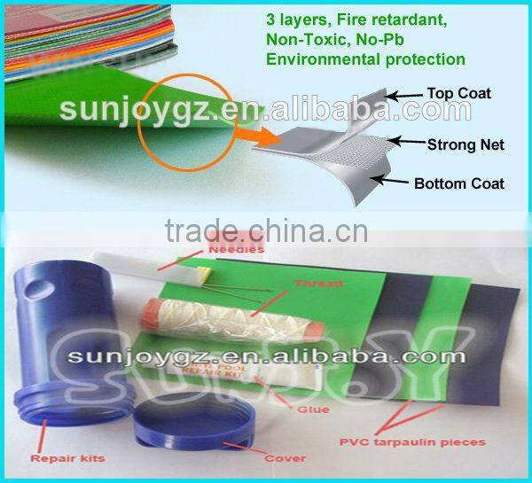 SUNJOY PVC inflatable penguin water obstacle course Game for sale,with CE, UL