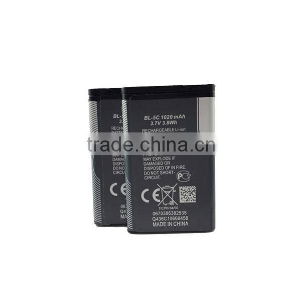 Small aa Battery batteries akku for Nokia BL-5C 1000/101/1010/1100/1108