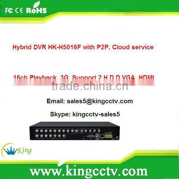 cheap Hybrid dvr software HK-H5016F
