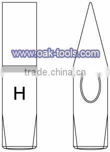 Non-Magnetic TC4 for aviation Titanium CUTOFF HAMMER