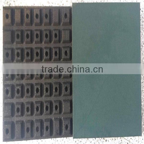 High-elastic recyclable NBR 12mm thick yoga mat, comfortable and safe