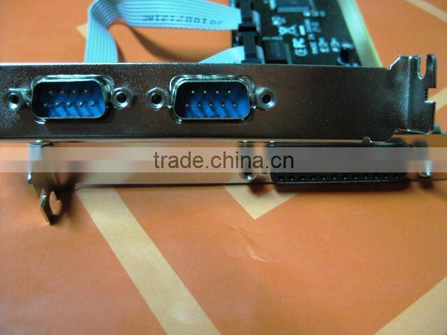 PC computer PCI TO 1 Port Printer Parallel Port LPT Female,2 Port RS232 COM Serial Port Male adapter converter card,WCH353L Chip
