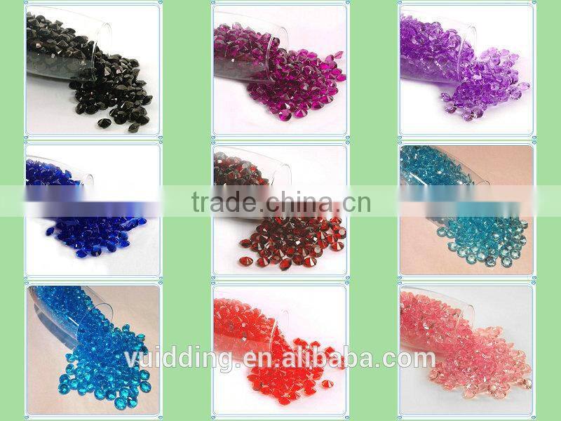 Wholesale Acrylic Clear Diamond Confetti For Wedding Supplies